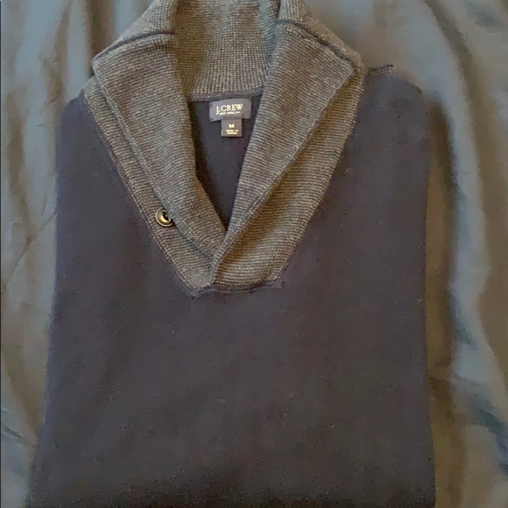 JCrew shawl collar pullover